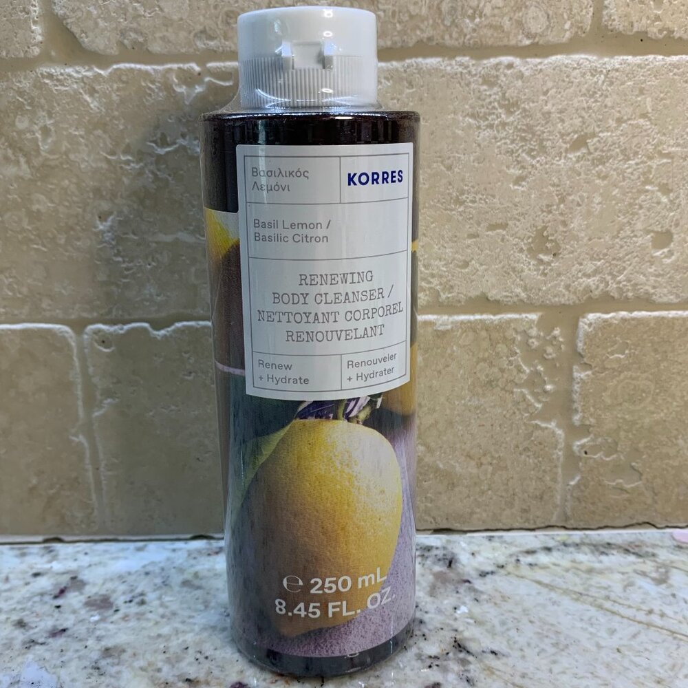 Korres Renewing Body Cleanser / Basil Lemon